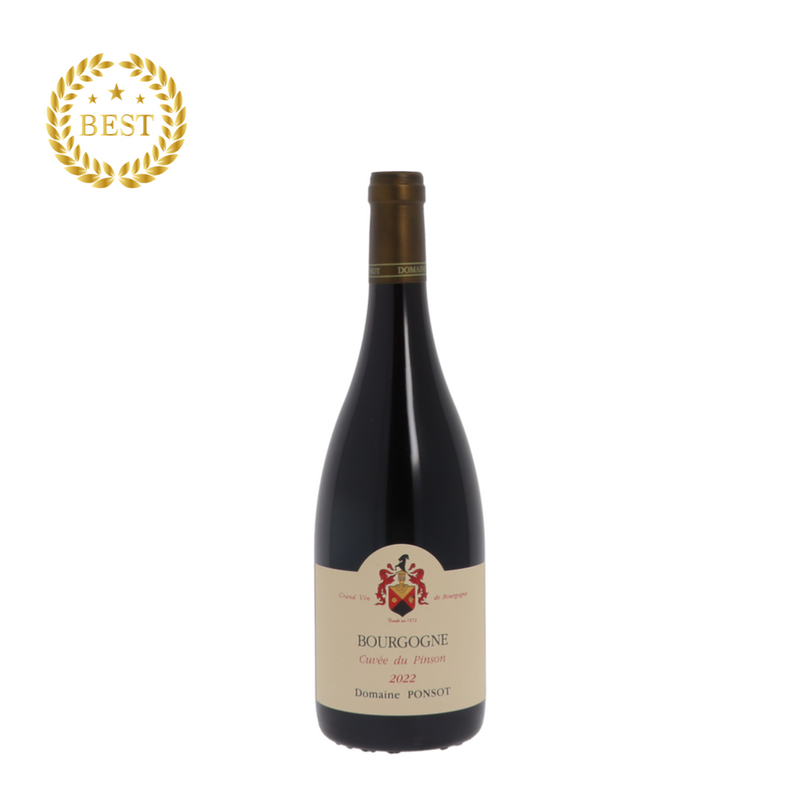 [팝업]DOMAINE PONSOT, Bourgogne Cuvée du Pinson 2022 rouge (통관세금 포함).new