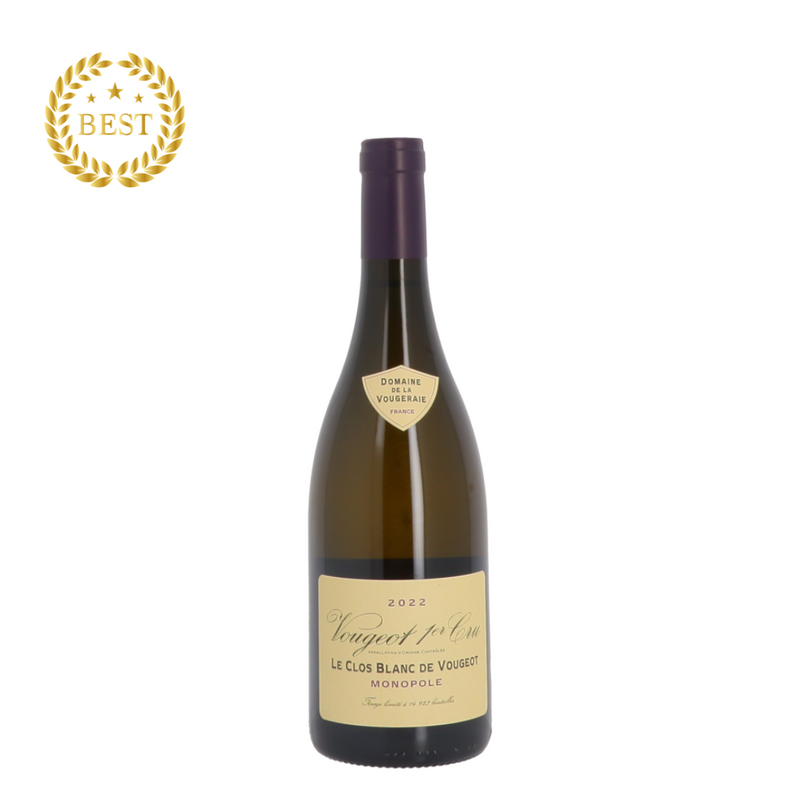 [팝업] DOMAINE DE LA VOUGERAIE - LE CLOS BLANC DE VOUGEOT - Vougeot 1er cru 2022 Blanc (통관세금 포함).new