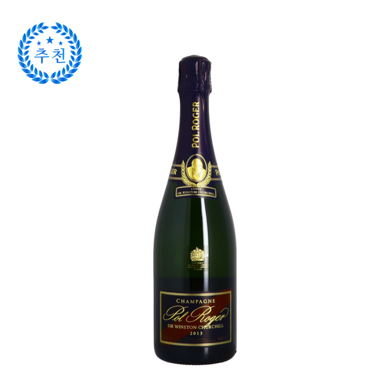 CHAMPAGNE POL ROGER Winston Churchill 2013 Blanc (통관세금 포함).