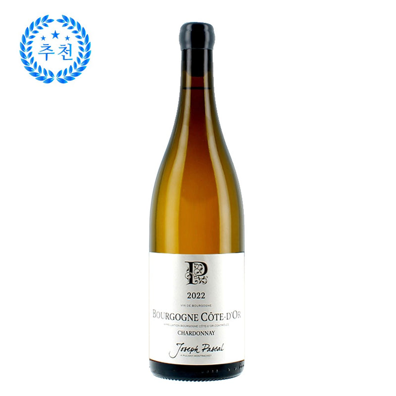 [팝업] PASCAL JOSEPH - BOURGOGNE Chardonnay White - 2022 (통관세금 포함)